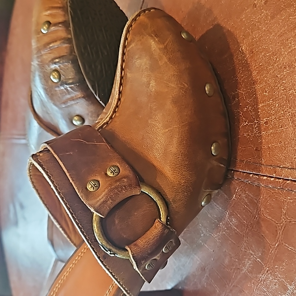 Frye "Reese Rine Mule" clogs - Picture 8 of 15